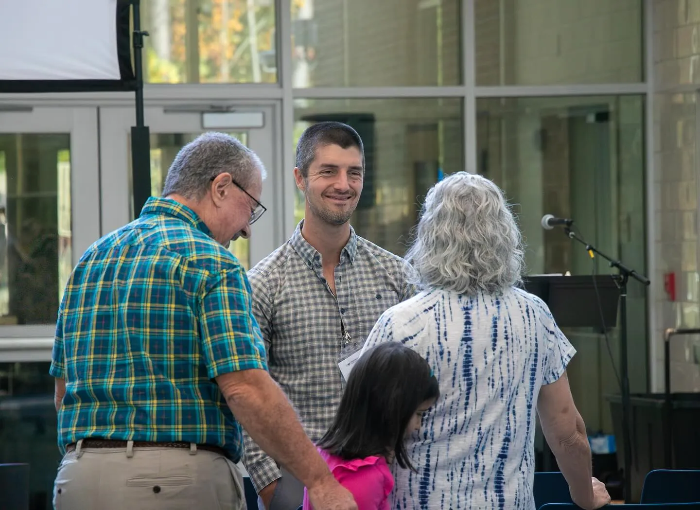 The congregation of Goochland Presbyterian Church gathered together